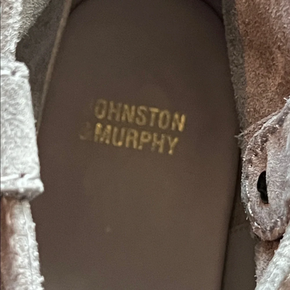 Johnston & Murphy Suede Stitched Bootie